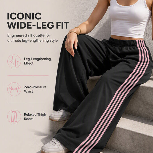 👖 Side Stripes, Leg-Lengthening Drape | Women&