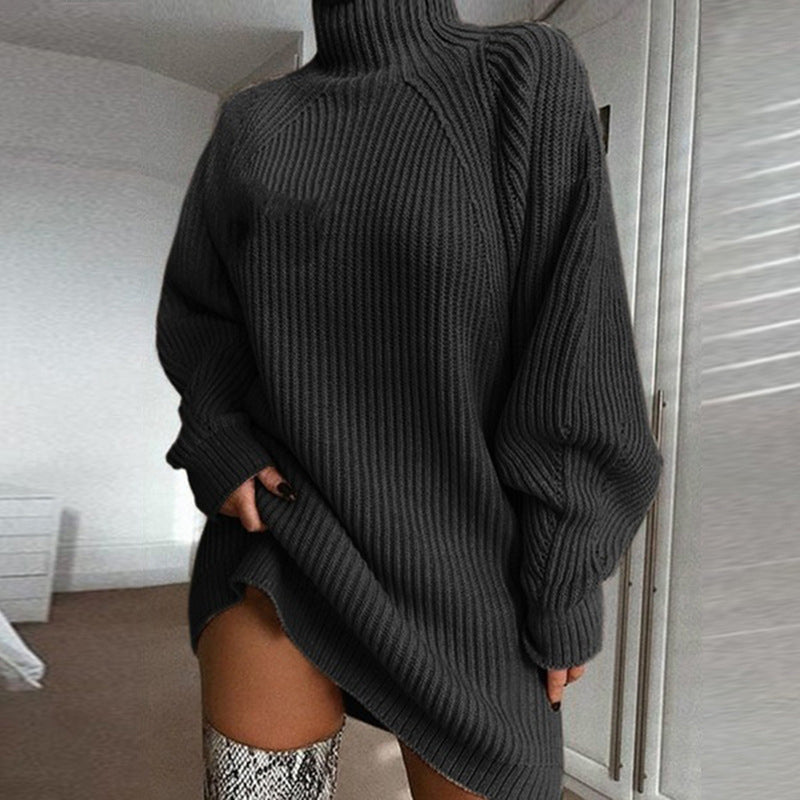 🧶 Cozy High Neck, Flattering Relaxed Drape | Women&