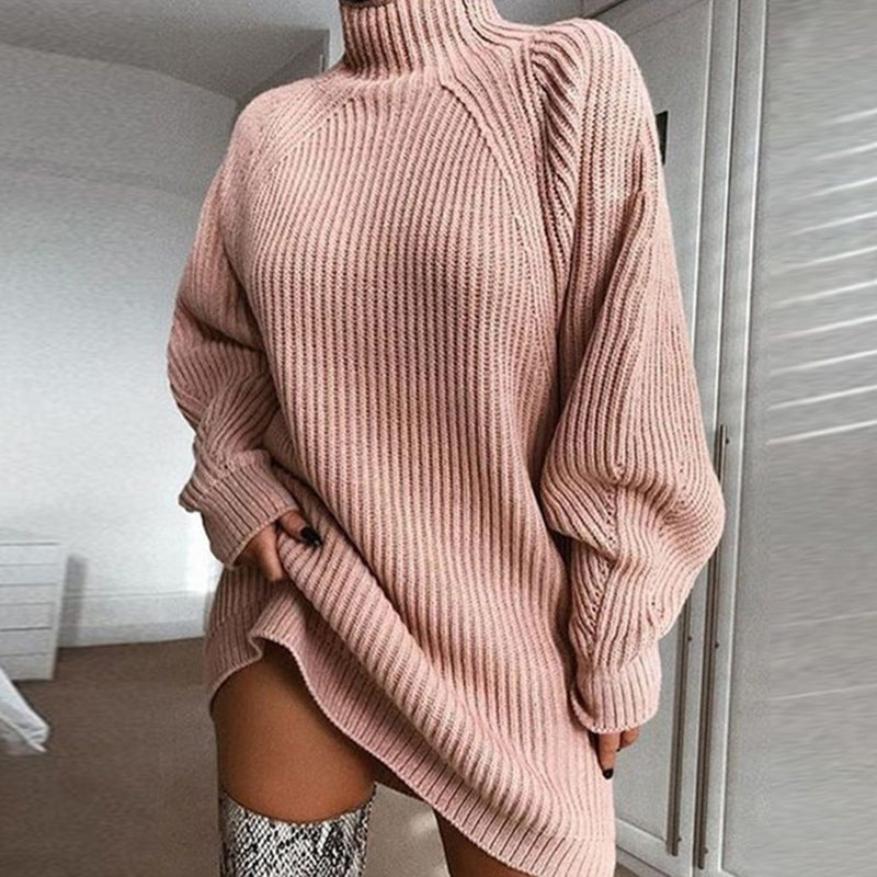 🧶 Cozy High Neck, Flattering Relaxed Drape | Women&