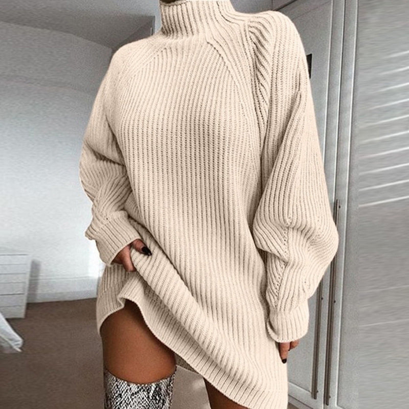 🧶 Cozy High Neck, Flattering Relaxed Drape | Women&