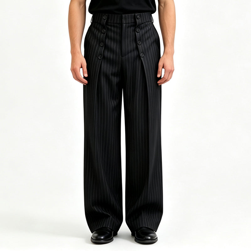 💼 Tailored Waist, Effortless Drape | Men&