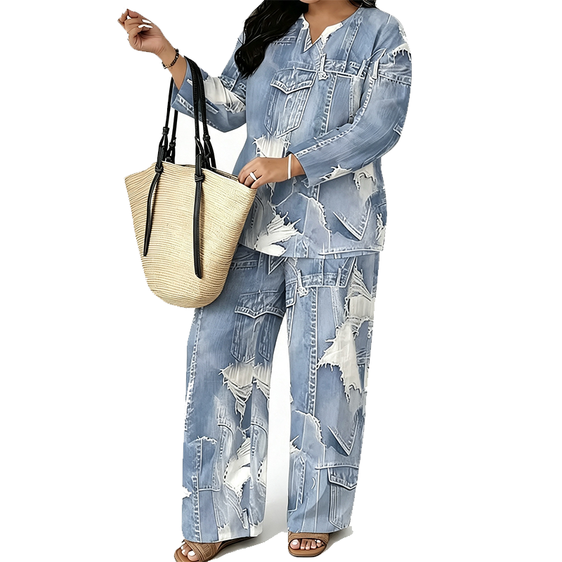 🎨 Denim Look, Lighter Feel | Women&