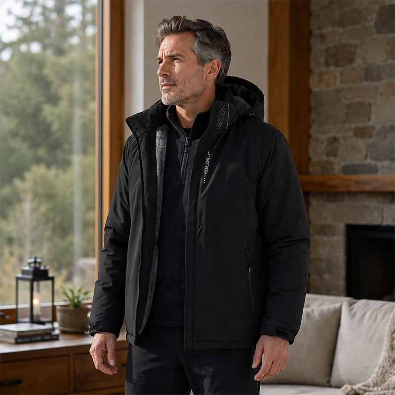 🌧️ Waterproof Protection, Plush-Lined Warmth | Men&