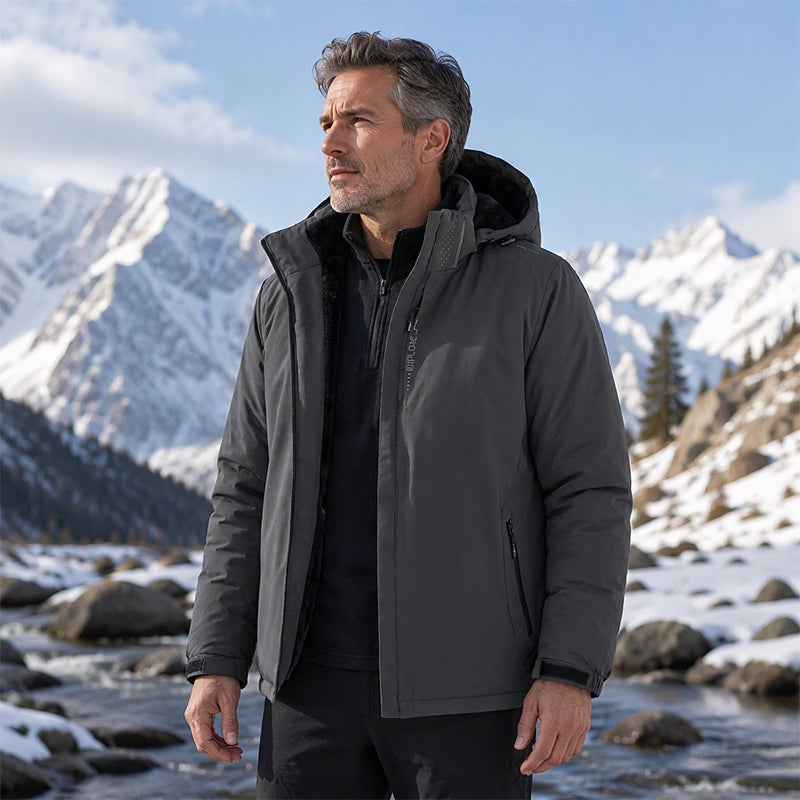 🌧️ Waterproof Protection, Plush-Lined Warmth | Men&