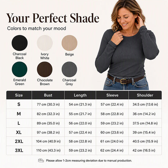 🧶 Ribbed Texture, Easy Everyday Fit | Women&
