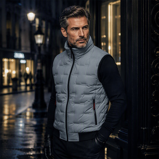 🦺 Warm Core, Hands-Free Storage | Men&
