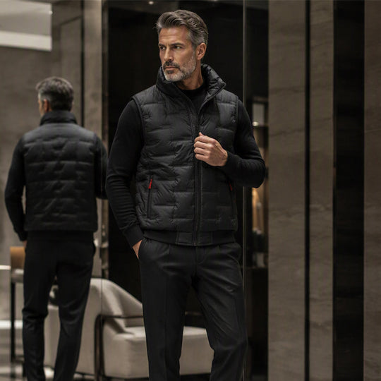 🦺 Warm Core, Hands-Free Storage | Men&