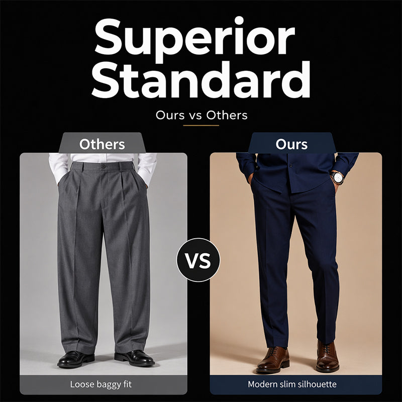 🎯 One Set, Instantly Put-Together | Men's Shirt & Pants 2-Piece Set