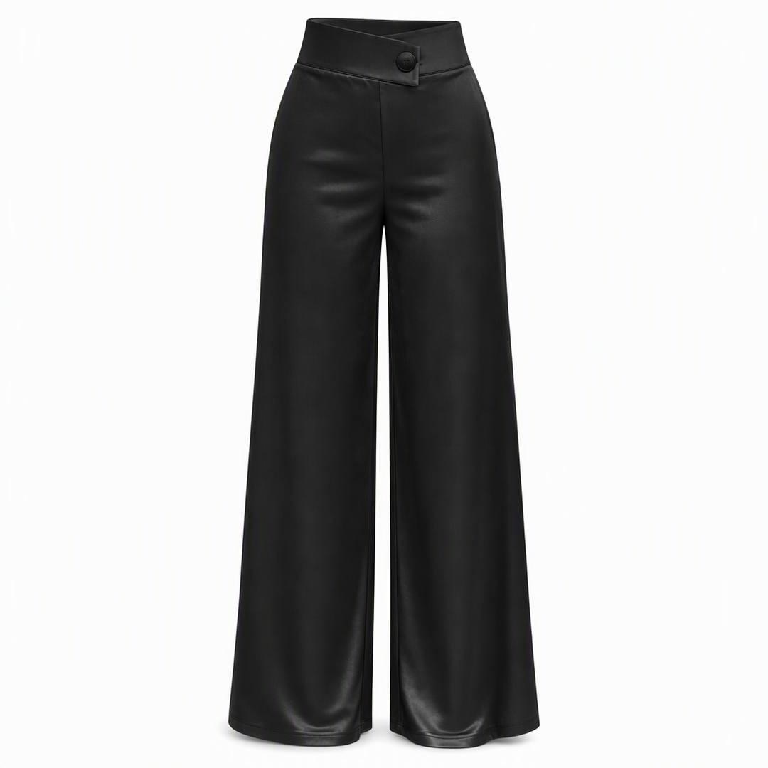 ✨ Asymmetrical Waist, Elegant Drape | Women&