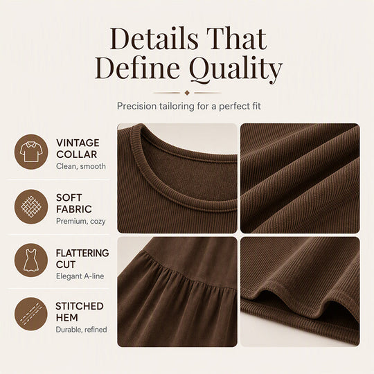 🤎 Vintage Texture, Effortless Style | Women&