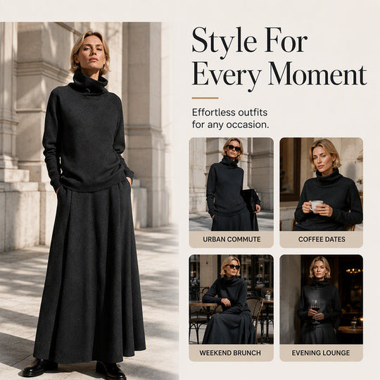 💞 Two Pieces, Effortlessly Elegant ❄️ Women&