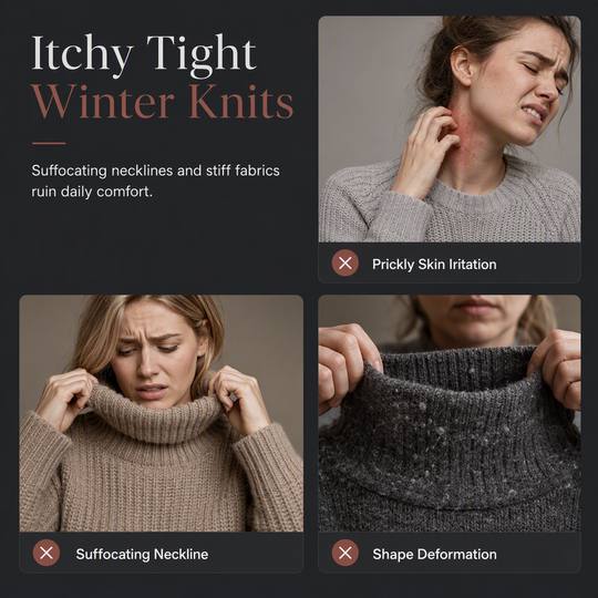 🧶 Relaxed Ribbed Fit, Easy Side-Slit Style | Women&