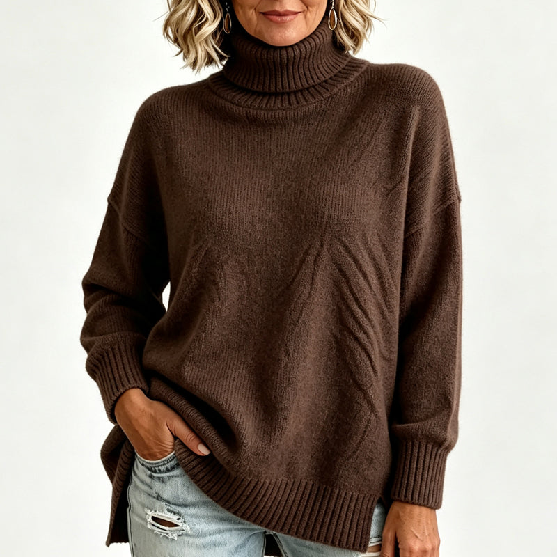 🧶 Relaxed Ribbed Fit, Easy Side-Slit Style | Women&