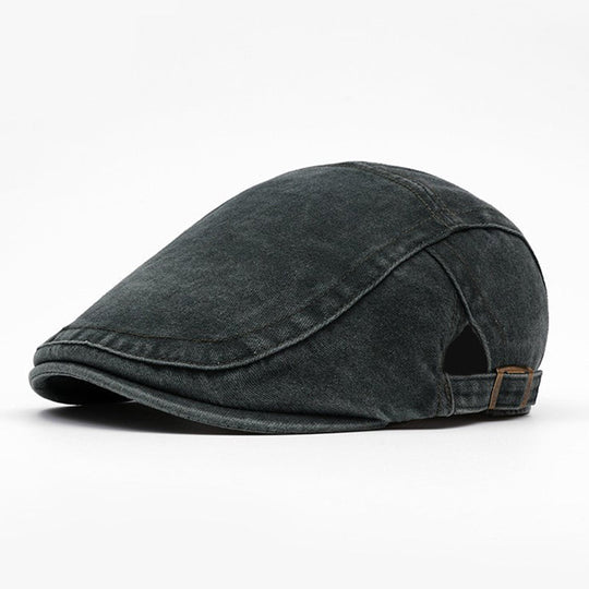 🔥 Hot Sale🧢Vintage Distressed Beret Flat Cap