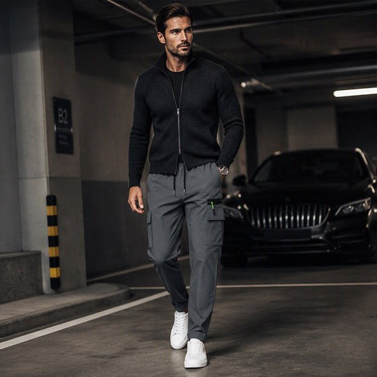 🧥 Built for Cold Days | Men’s Windproof Thermal Outdoor Pants