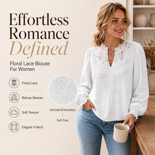👗Delicate Lace, Sexy V-Neck👚 Women&