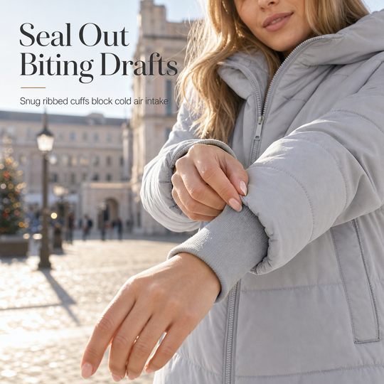 🧥Thick Cotton Warmth, Long-Line Heat❄️ Women&