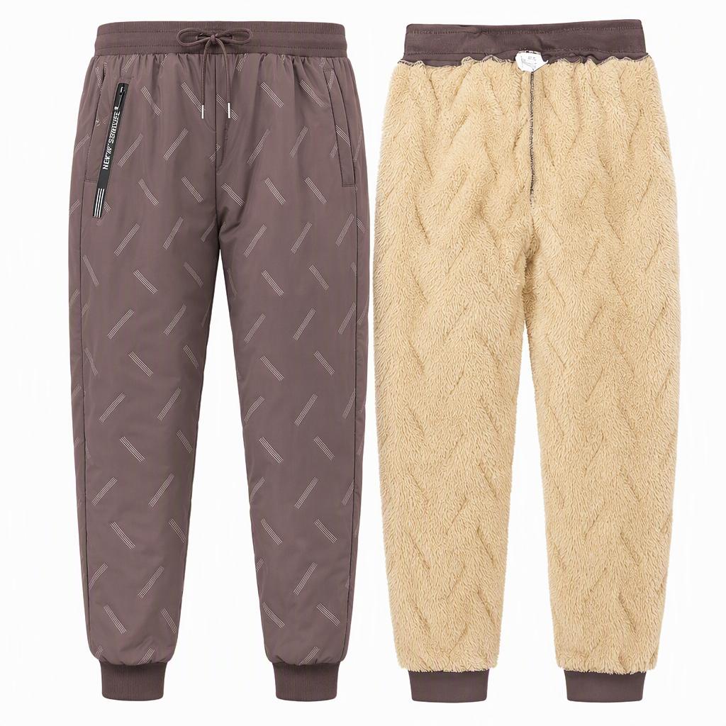 ✨Unisex Relaxed-Fit Sports Pants with Sherpa Lining