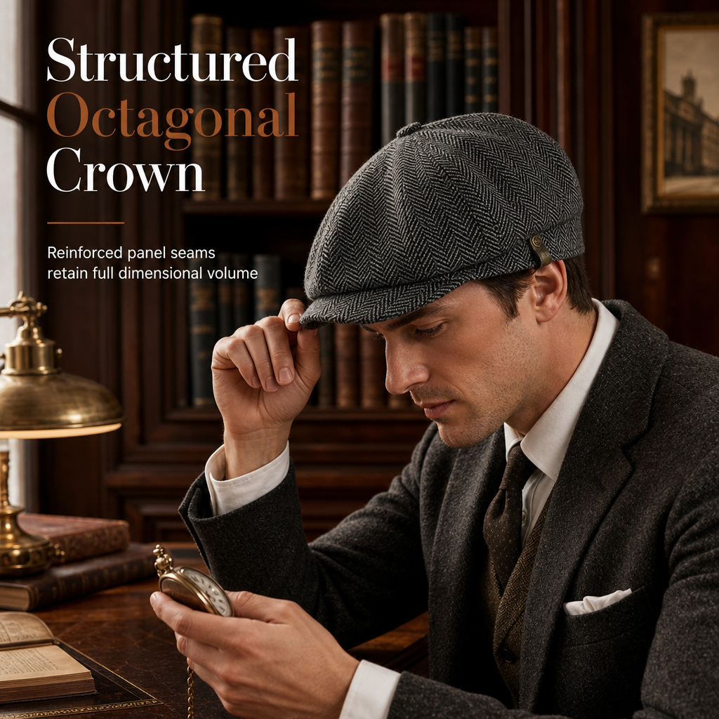 🧢 Vintage British Style Unisex Newsboy Cap | No boring hat, no uncomfortable fit – Classic &amp; casual for daily wear and outings ✨
