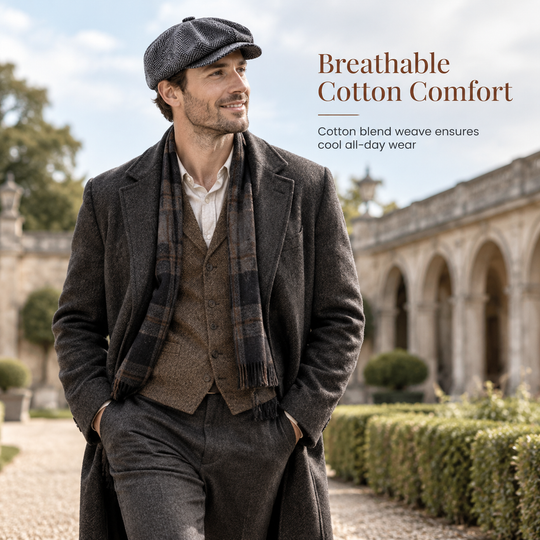 🧢 Vintage British Style Unisex Newsboy Cap | No boring hat, no uncomfortable fit – Classic &amp; casual for daily wear and outings ✨