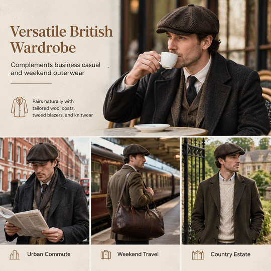 🧢 Vintage British Style Unisex Newsboy Cap | No boring hat, no uncomfortable fit – Classic &amp; casual for daily wear and outings ✨