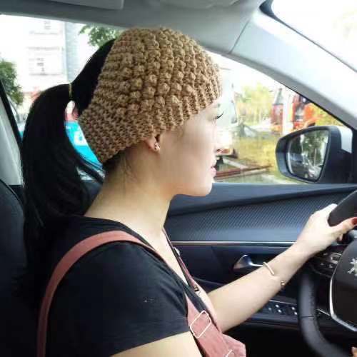 Women Winter Warm Knitted Ear Warmer Headband Wide Floral Hair Accessory（Buy 1 get 1 free）