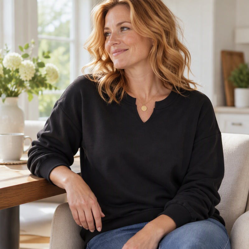 🤍 Clean Neckline, All-Day Comfort | Women&