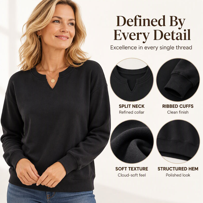 🤍 Clean Neckline, All-Day Comfort | Women&