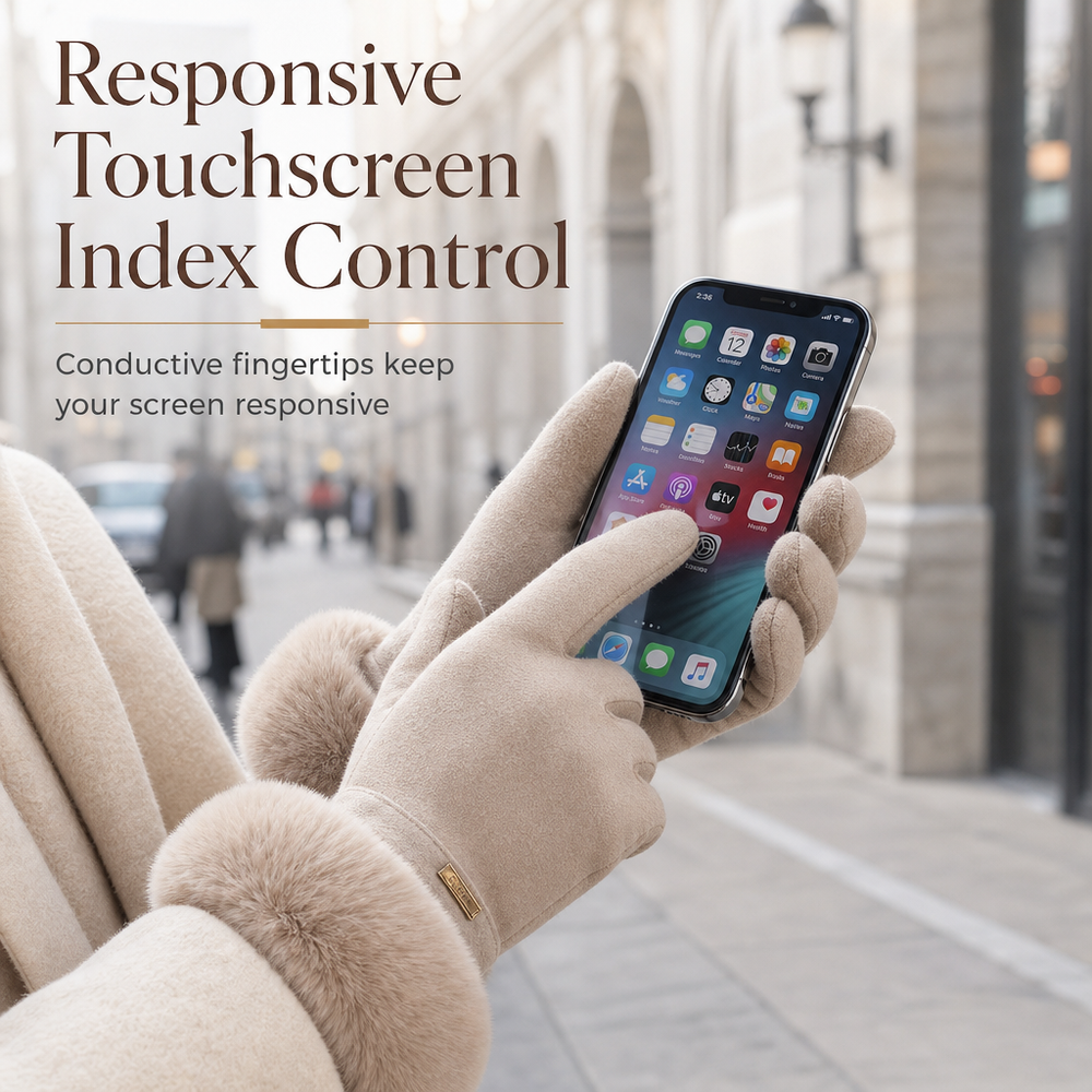 Women's Winter Touchscreen Gloves