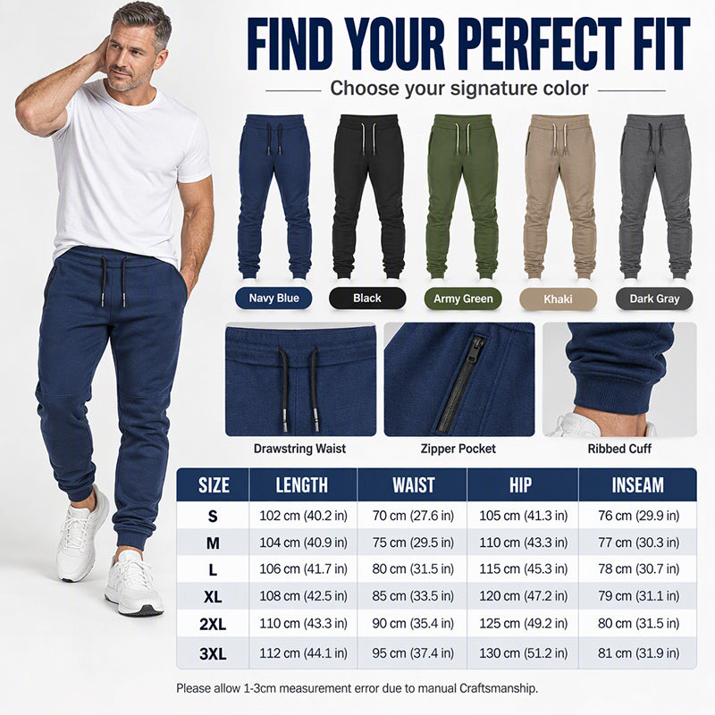 🏃 Streamlined Athletic Look, Move-Ready Comfort | Men&