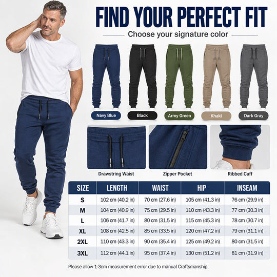 🏃 Streamlined Athletic Look, Move-Ready Comfort | Men&