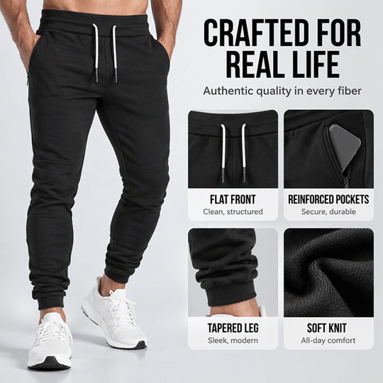 🏃 Streamlined Athletic Look, Move-Ready Comfort | Men&