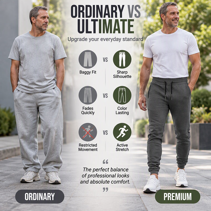 🏃 Streamlined Athletic Look, Move-Ready Comfort | Men&