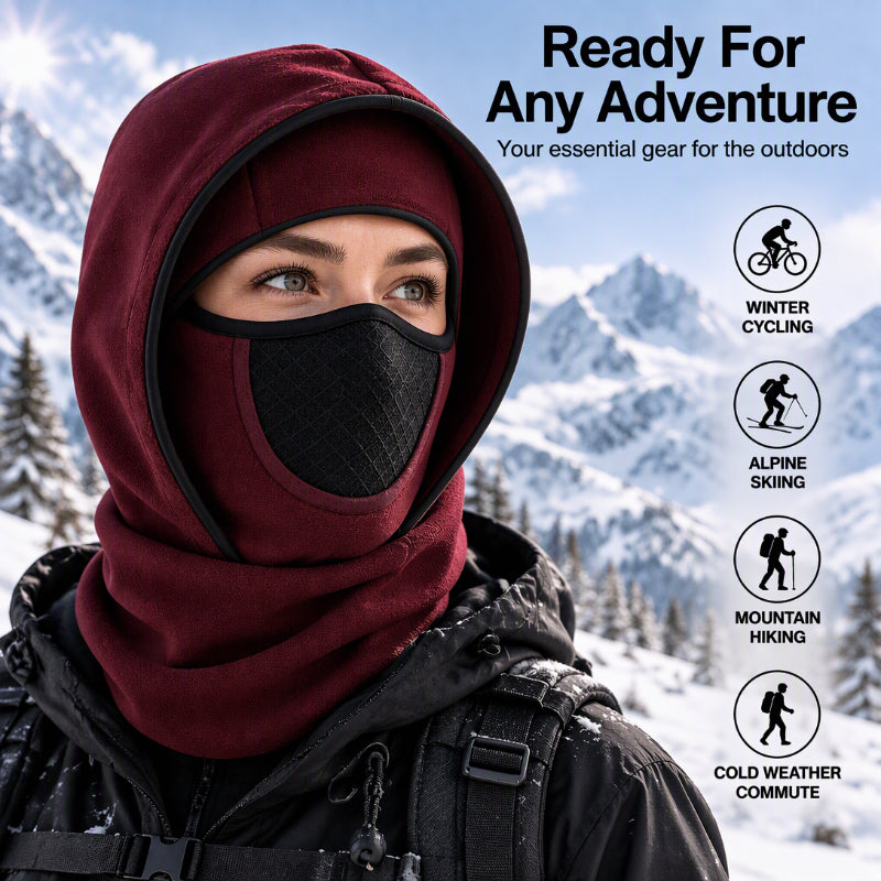 ❄️ Wind-Blocking Warmth, Full Face &amp; Neck Coverage | Windproof Thermal Balaclava Face Mask