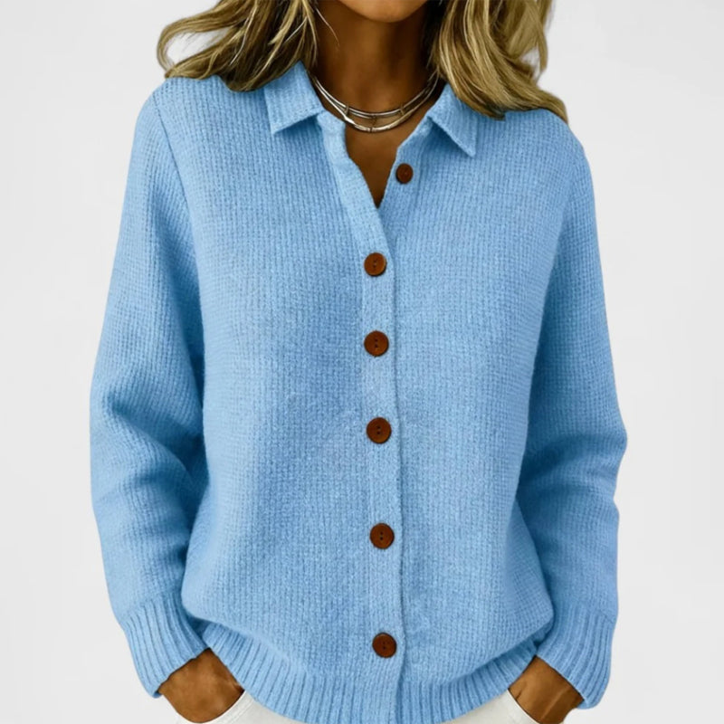 🧶 Polished Collar Detail, Easy Layered Comfort | Women&
