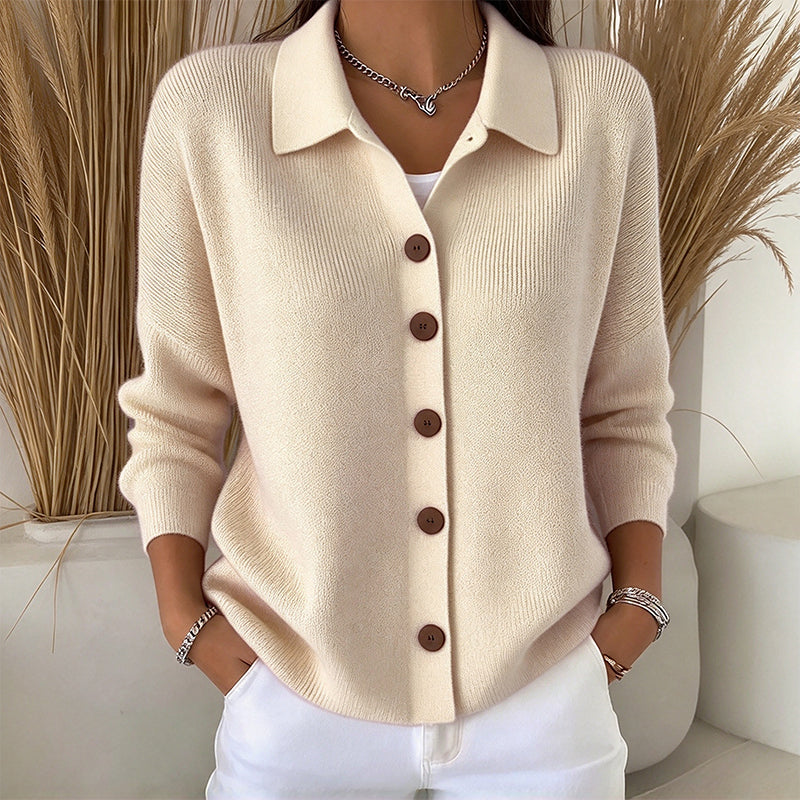 🧶 Polished Collar Detail, Easy Layered Comfort | Women&
