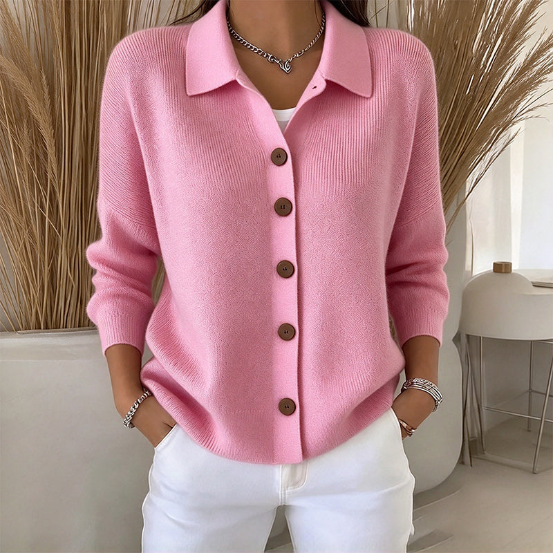 🧶 Polished Collar Detail, Easy Layered Comfort | Women&
