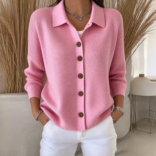 🧶 Polished Collar Detail, Easy Layered Comfort | Women&