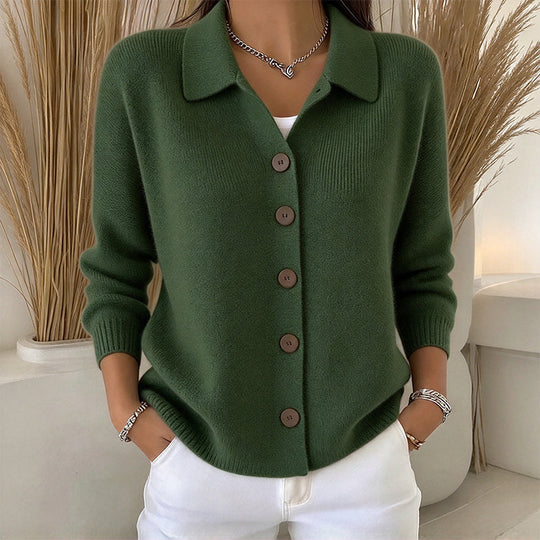 🧶 Polished Collar Detail, Easy Layered Comfort | Women&