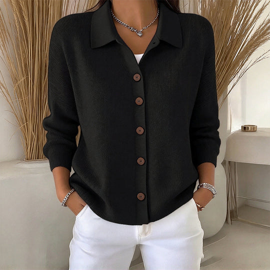 🧶 Polished Collar Detail, Easy Layered Comfort | Women&