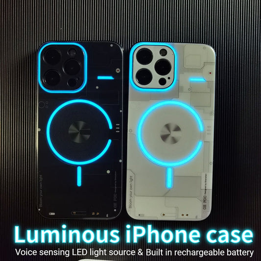 Futuristische, leuchtende Handyhülle für iPhone