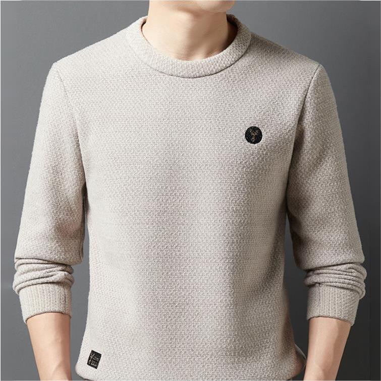 ✨Maglia girocollo da uomo, calda, comoda, foderata – regalo ideale🎁